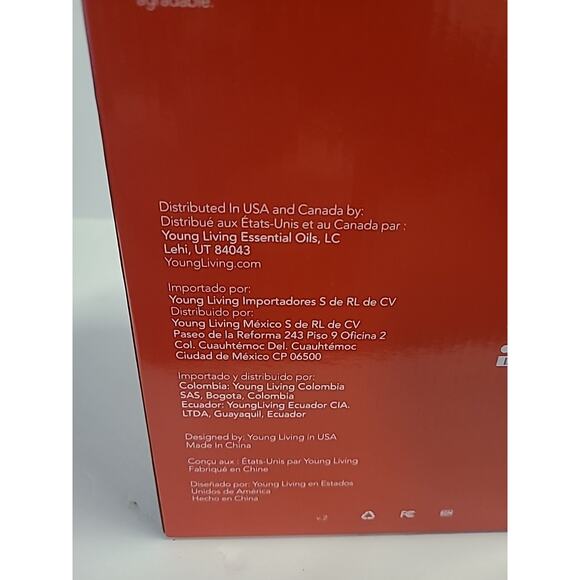 Young Living Desert Mist Essential Oil Ultrasonic Diffuser Lights Up Adjustable - Picture 12 of 12